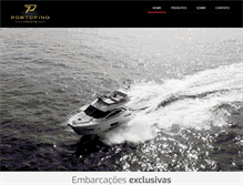 Tablet Screenshot of portofinoyachts.com.br